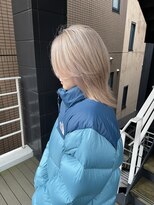 シオ ヘアー デザイン(Sio. hair design)&nbsp;ブロンドベージュ