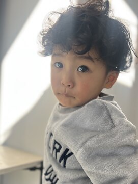 ロウズ 新小岩(LOEWS) キッズパーマスタイル