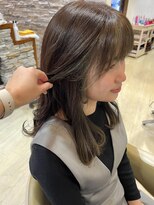 ネオヘアー 東向島店(NEO Hair) オリーブベージュ/レイヤースタイル/東向島