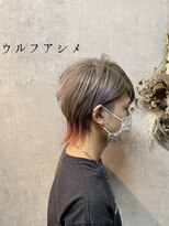 セブンルックス(7LOOKS)&nbsp;（新スタ）グレージュカラーアシメウルフ