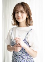 マグノリア オモテサンドウ(MAGNOLiA Omotesando) イヤリングカラーがポイント♪ニュアンスボブパーマ・・・HINATA