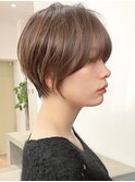 【Say.福岡】ショート×ベージュ×前髪長め×20代30代40代50代