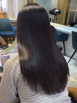 ロンド シャルム 吉祥寺(Lond charme) 黒髪 縮毛矯正 ストレート 髪質改善
