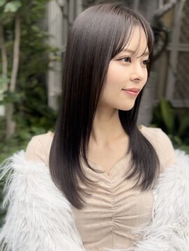 モナバイルーブル(MONA by Louvre) 【MONA】艶髪/髪質改善/レイヤーカット/ストレート