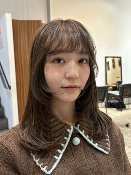 ノラ ヘアーサロン(NORA HAIR SALON) 柔らかく動く顔まわりのレイヤーカット