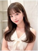 ワンカールロングレイヤーカット