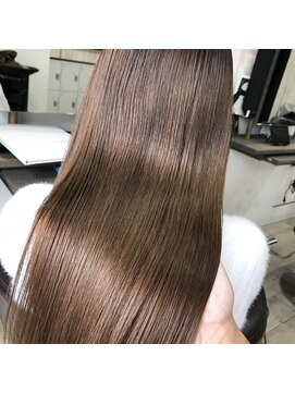 マルフェ 天王寺(marfe) サラサラストレート艶髪酸性ストレート髪質改善透明感カラー