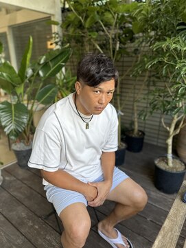 ダブル(W) 【hair salon W】オトナ2ブロック