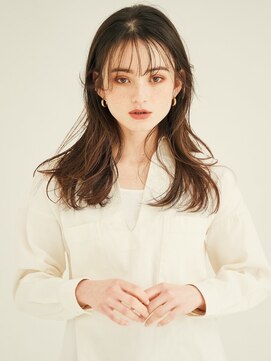 エンタク 新宿(enntaku) マロンベージュ/Aラインボブ/かきあげ/インナーカラー[新宿駅]