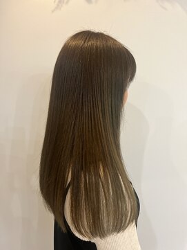 エイン(eine) 艶髪/オリーブカラー/ロングヘア/ウルトラファインバブル