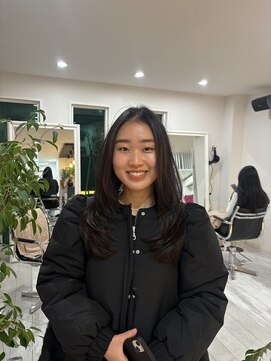 アオ ミナミアオヤマ(Ao. minami aoyama) 似合わせレイヤー／顔周りレイヤー/レイヤー/ロングレイヤー