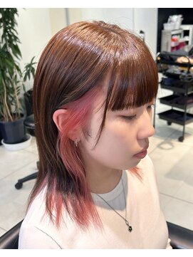 ヘアーサロン デ フォーエバークレール(hairsalon de Forever clair) 10代20代30代◎推し活インナーカラー×うるツヤうねり改善TR