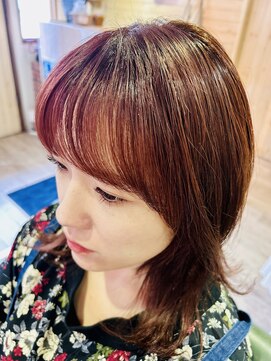 アミ ヘアコミュニティ(amie hair community) 鎖骨丈レイヤースタイル