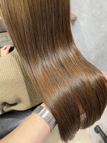 モク(mok)&nbsp;ライトブラウン×髪質改善オージュアトリートメント