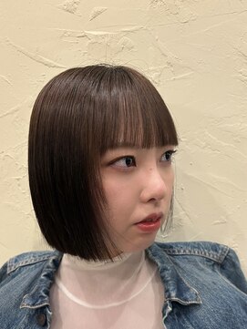 ブラック(BLUCK) ぷっつんボブ