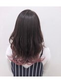 裾カラー＃パーマ＃ピンクカラー＃20代30代40代
