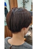 絶壁解消/ひし形/大人可愛い/斜めバング/30代40代/ミセスヘア9A