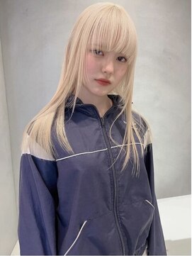 ペレ アネックス 大阪梅田茶屋町店(PELE ANNEX) ミディアムヘア/デザインカラー/フェイスフレーミング/梅田