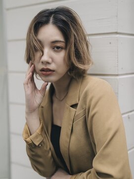 リワーズ 千歳船橋店(ReWARDs) ボブ/グレージュ/大人女性/レイヤー/ショート[千歳船橋]