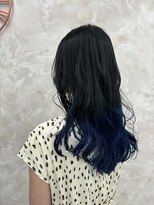 リノ 金山(Rino) デザインカラー/レイヤーカット/ウェットヘア/オリーブベージュ