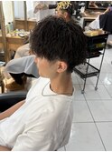 ツイストスパイラルパーマ ソフトツイスト メンズパーマ 眉毛