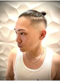 短髪/ハイスキンフェード/マンバンスタイル/ワイルド