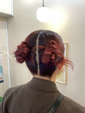 ヘアメイクアンドセットサロン リッコ(Hair make&set salon Ricco) 個性派ヘア