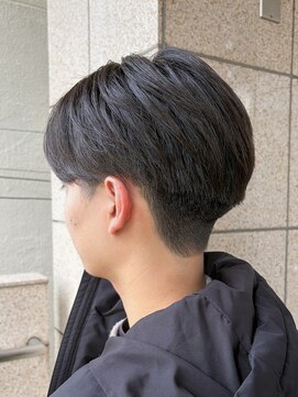 センターパート/ナチュラルセンターパート/ニュアンスパーマ