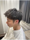 アップバングショート