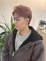 ラニヘアサロン(lani hair salon)&nbsp;ピンクベージュ/メンズカラー/暖色カラー/柔らかカラー/
