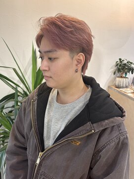 ラニヘアサロン(lani hair salon) ピンクベージュ/メンズカラー/暖色カラー/柔らかカラー/