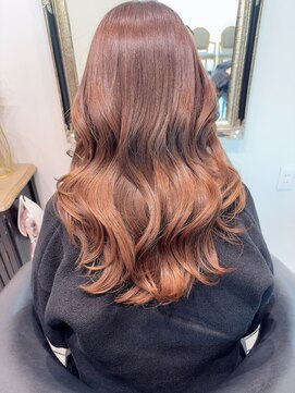 ガレリアエレガンテ 西尾店(GALLARIAElegante) ヘーゼルベージュ/韓国くびれ巻き