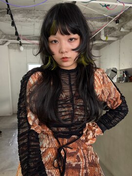 ルーム(Loom.) ザクザクカラー　ステップレイヤー　インナーカラー