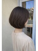 大人の抜け感ナチュラルボブ
