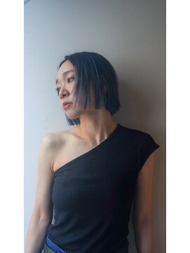 花鳥風月 ブルーシルバーボブ