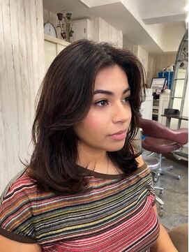 ヘアリゾートエーアイ 浅草店(hair resort Ai) 韓国風くびれレイヤー × 顔まわりレイヤー【浅草】