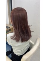 ロロ(Lolo) 透明感シースルーカラーモーヴブラウン