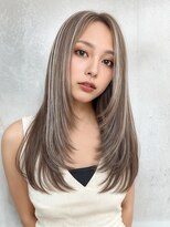 VIM hair 西原店【ヴィム ヘアー】【10月中旬 OPEN(予定)】 トレンドスタイル♪レイヤーカット×透明感ハイライトカラー◎