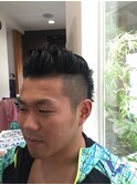 変形ツーブロックルーズリーゼントアシンメトリー☆2018
