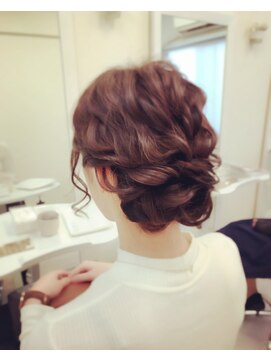 ヘアセットサロン ミント(Hair set salon MINT) なみなみアップ♪