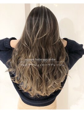 アライブ ハラジュク(ALIVE harajuku) 【ALIVE原宿】大石限定★バレイヤージュリラックスウェーブ