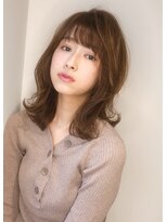 ブリッジ バイ ネオリーブ 綱島店(bridge by neolive)&nbsp;綱島無造作カールミニマムボブディショコラブラウン