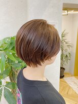 ロンドプランタン 恵比寿(Lond Printemps)&nbsp;【Lond佐野】小顔ショートボブ耳かけフォギーベージュイメチェン