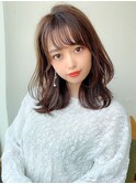 【LallYouオープン記念♪】外ハネミディアム☆ひし形シルエット