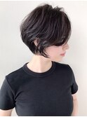 大人可愛い小顔ショート