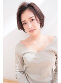 大人かわいいハンサムショートボブ♪