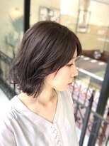 エカキラナ(eka kiranah)&nbsp;モーブパープルカラー！ボブスタイル！