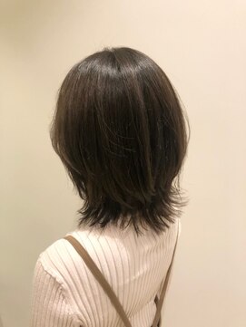 ニシオギ ヴォイス 西荻窪店(nishiogi voice) ミディアムウルフ