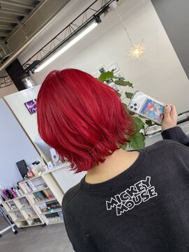 ラフ(laf) レッドカラー