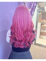 ヘアサロン トミー(Hair salon TOMMY) ピーチピンクカラー